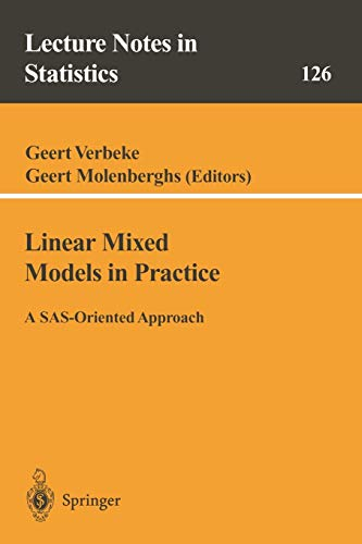 Linear mixed models in practice : a SAS-oriented approach.