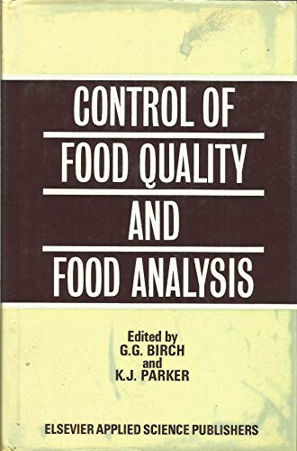 Control of food quality and food analysis.