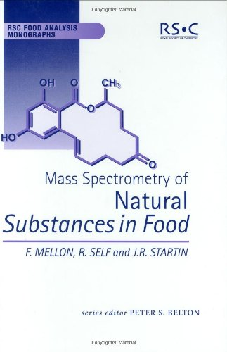 Mass spectrometry of natural substances in foods