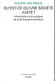 Qu'est-ce qu'une société juste ?