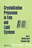 Crystallization processes in fats and lipid systems.