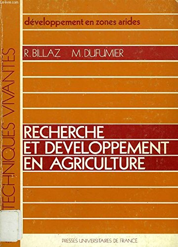 Recherche et développement en agriculture