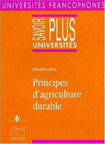 Principes d'agriculture durable