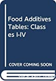 Food additives tables. Classes I-IV.
