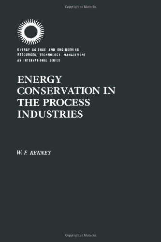 Energy conservation in the process industries.