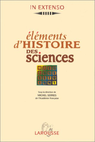 Eléments d'histoire des sciences