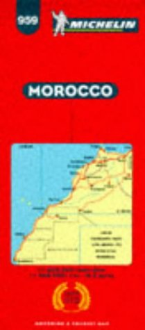 Carte Michelin, 1/1 000 000, n°959 - 742 - Maroc