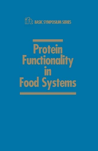 Protein functionality in food systems - 17th annual meeting (09/07/1993 - 10/07/1993, Chicago, Etats-Unis).