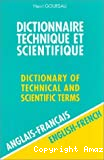 Dictionnaire technique et scientifique Anglais - Français. Vol. 1.