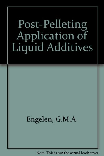 Post-pelleting application of liquid additives