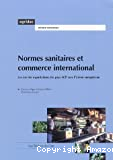 Normes sanitaires et commerce international