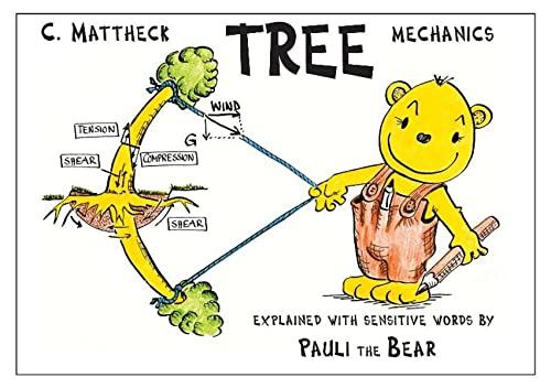 Tree mechanics explained with sensitive words by Pauli the Bear