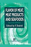 Flavor of meat, meat products and seafoods.