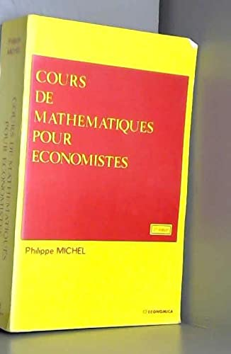 Cours de mathématiques pour économistes