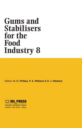 Gums and stabilisers for the food industry - 8th international conference (07/1995, Wrexham, Pays de Galles).