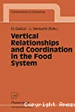 Vertical relationships and coordination in the food system