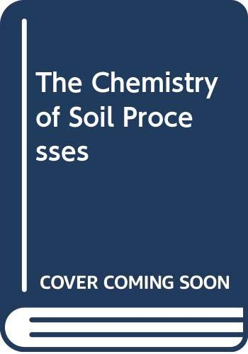 The chemistry of soil processes