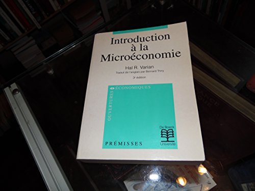 Introduction à la Microéconomie
