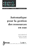 Automatique pour la gestion des ressources en eau