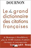Le grand dictionnaire des citations françaises