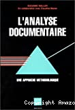 L'analyse documentaire : une approche méthodologique