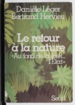Le retour à la nature