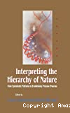 Interpreting the hierarchy of nature