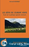 Les défis de l'Europe verte