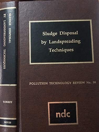 Sludge disposal by landspreading techniques.