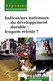 Indicateurs nationaux du développement durable