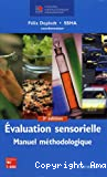 Evaluation sensorielle