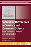 Individual differences in sensory and consumer science