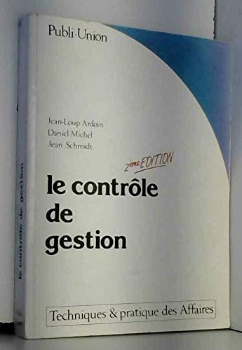 Le contrôle de gestion.
