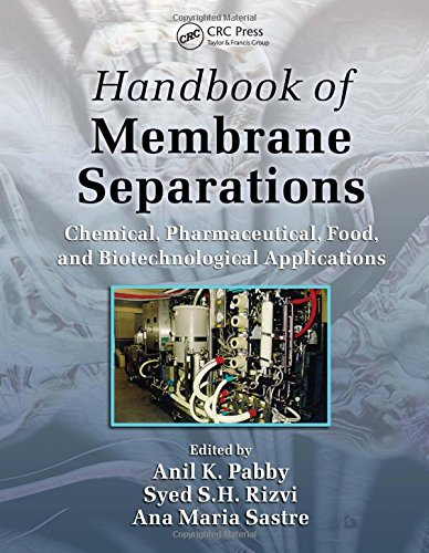 Handbook of membrane separations. Chemical, pharmaceutical, food, and biotechnological applications.