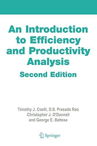 An introduction to efficiency and productivity analysis.