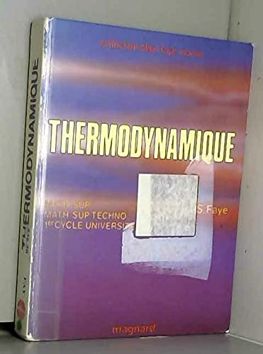 Thermodynamique.