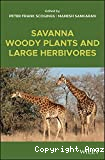 Savanna woody plants and large herbivores