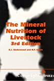 The mineral nutrition of livestock