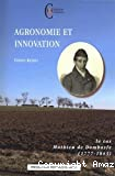 Agronomie et innovation : le cas de Mathieu de Dombasle (1777-1843).