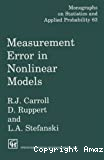 Measurement error in nonlinear models.