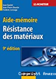 Aide-mémoire. Résistance des matériaux.
