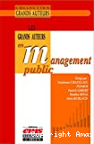 Les grands auteurs en management public