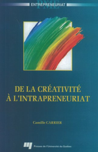 De la créativité à l'intrapreneuriat.