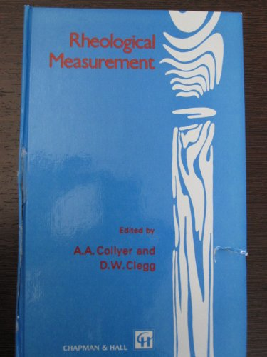 Rheological measurement.