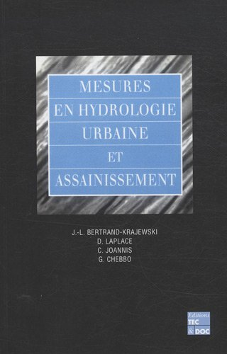 Mesures en hydrologie urbaine et assainissement