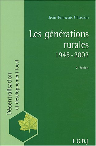 Les générations rurales 1945-2002