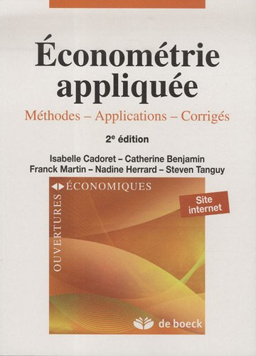 Econométrie appliquée
