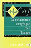 Le métabolisme énergétique chez l'homme