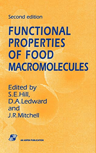 Functional properties of food macromolecules.