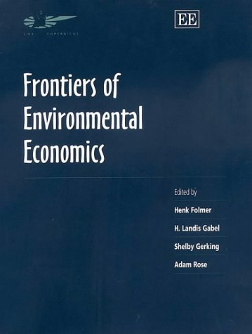 Frontiers of environmental economics.